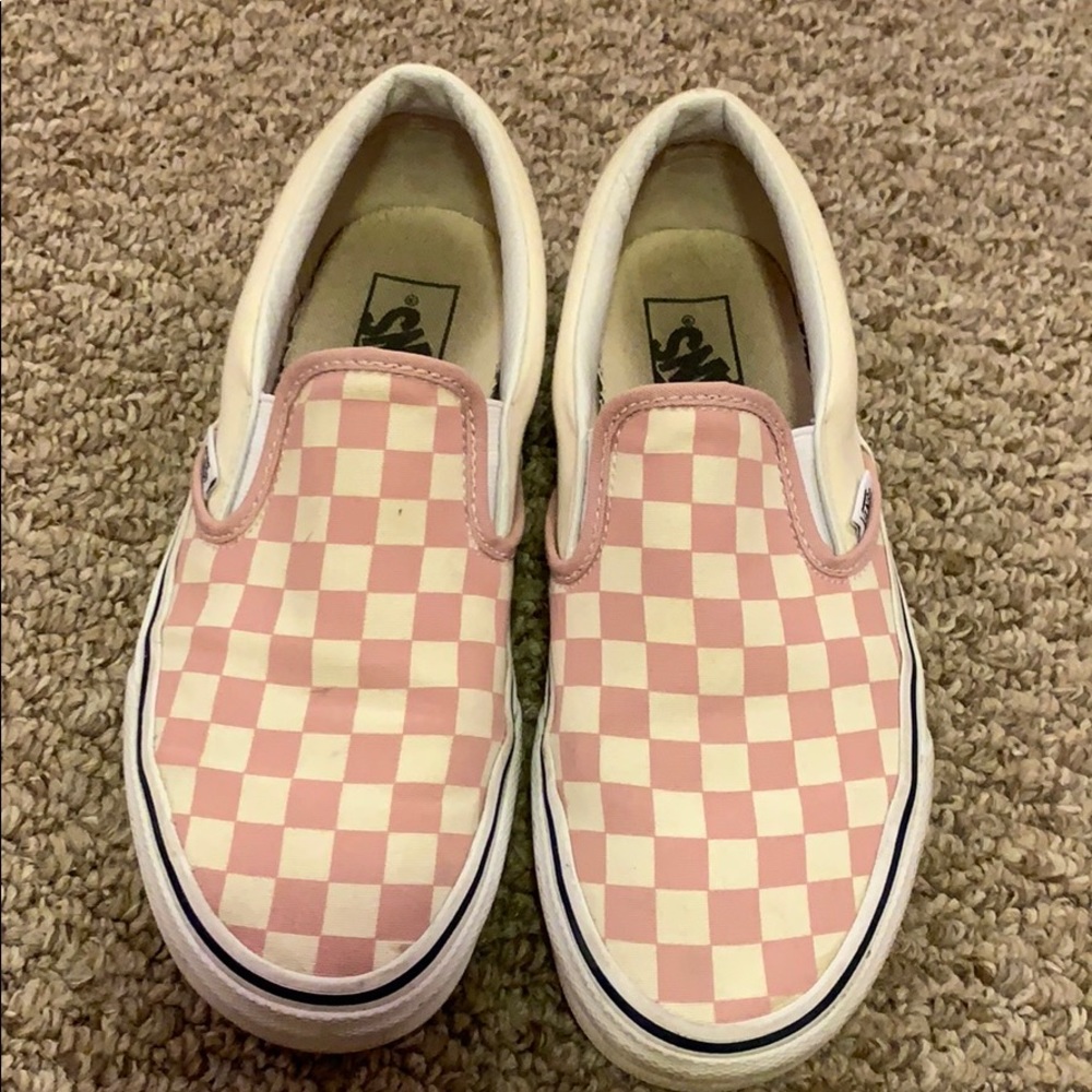 Vans Checkered Slip Ons
